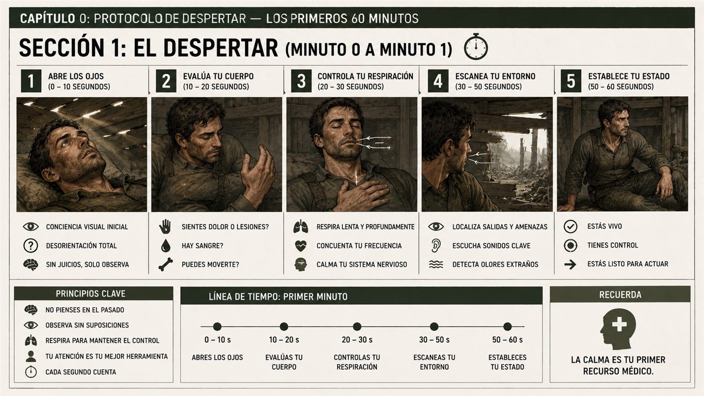 Protocolo de despertar: los primeros 60 minutos