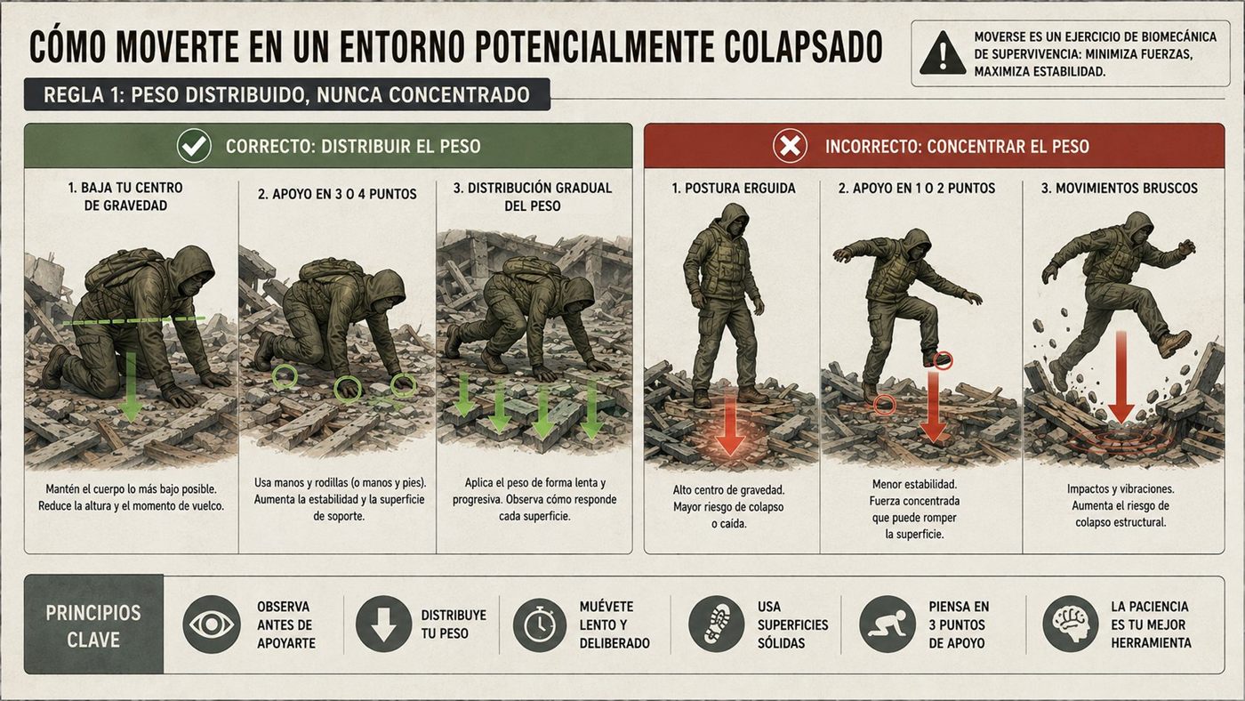Cómo moverte en un entorno colapsado